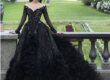 Black wedding dress