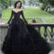 Black wedding dress