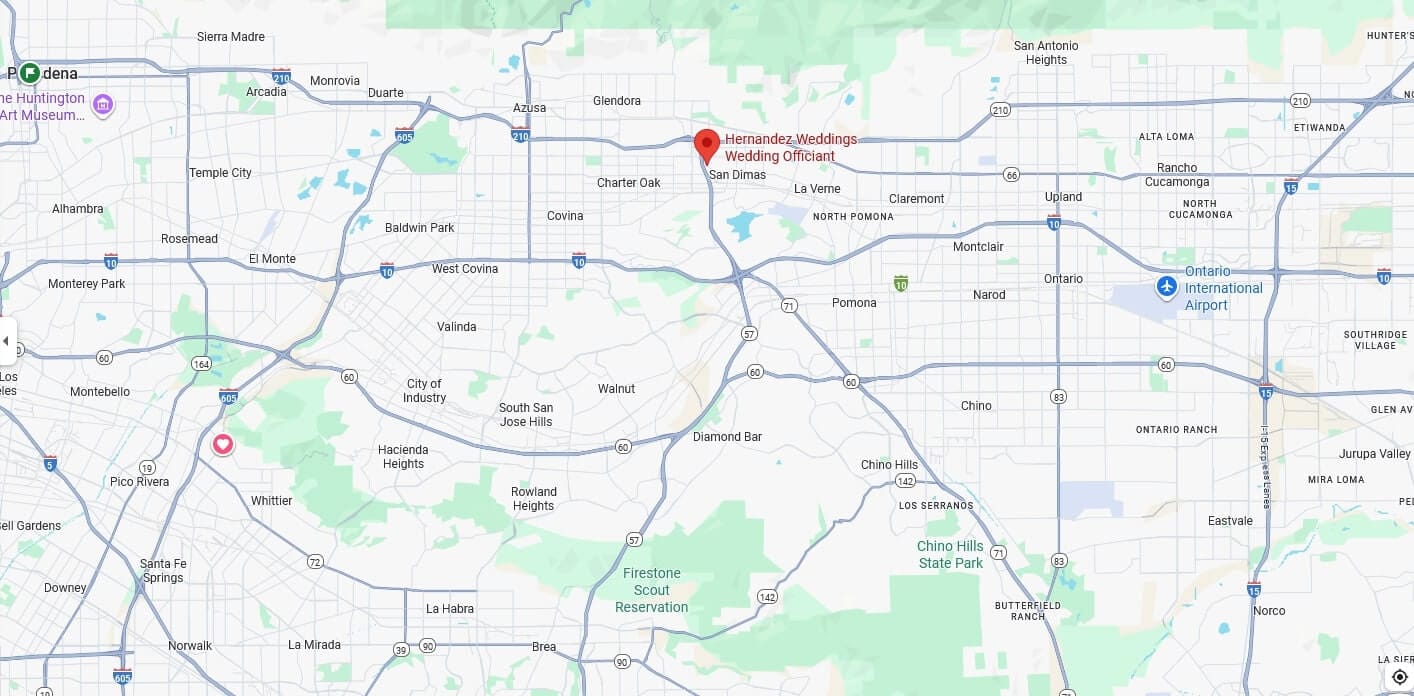 Hernandez Weddings Google Map Coverage Area Hernandez Weddings Google Map Coverage Area