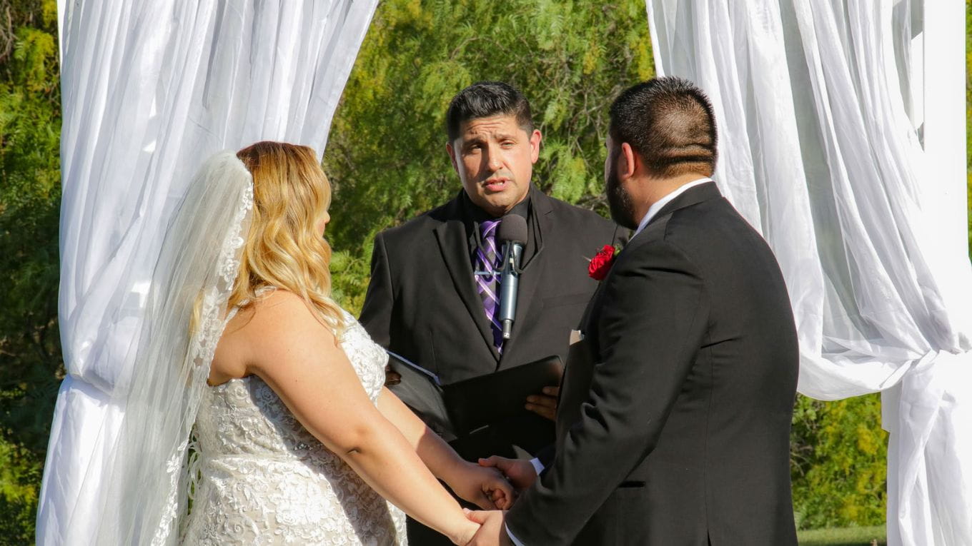 wedding officiant pricing Southern California
